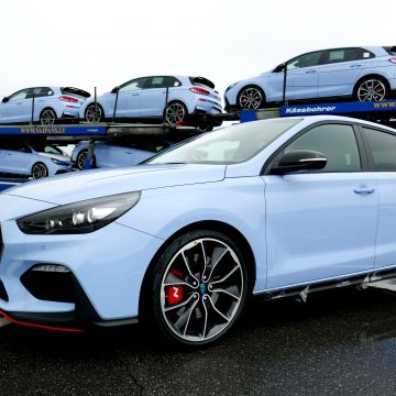 Expedice prvních vozů Hyundai i30 N ze závodu Hyundai Motor Manufacturing Czech