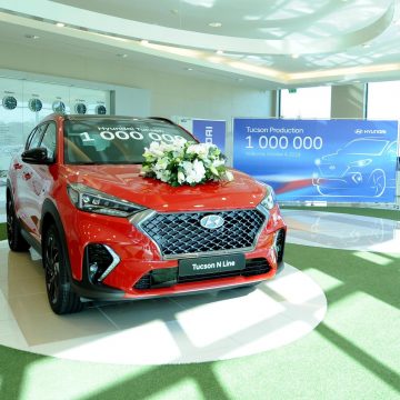 Úspěšný Hyundai Tucson, pokořil hranici jednoho milionu vyrobených kusů.
