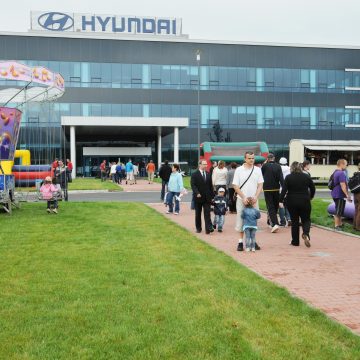 \“Den rodiny\“ v nošovickém závodě Hyundai