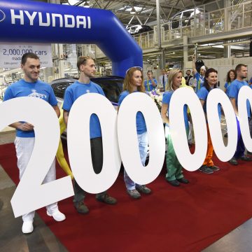Automobilka Hyundai v Nošovicích vyrobila už dva miliony aut