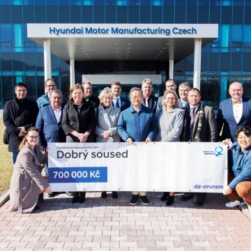 Nošovický Hyundai podpoří obce v okolí, rozdá celkem 700 tisíc korun