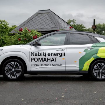 Společně pro elektromobilitu. Nošovický Hyundai poskytne Konu Electric bartošovické záchranné stanici