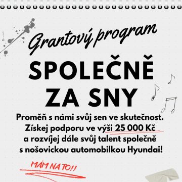 Společně za sny: podpoříme talentované studenty